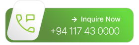  Call Saegis Campus +94 117 43 0000